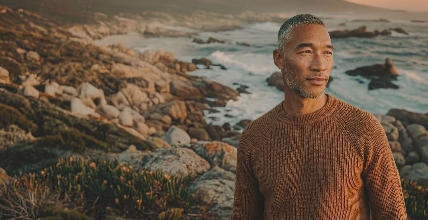 A confident professional who uses Studio Zero to sell AI photography to local businesses